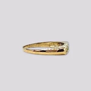 HELLMABN VINTAGE RING MED GRESK MØNSTER
