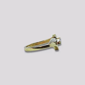 HELLMAN VINTAGE RING 2 FARGET MED CZ