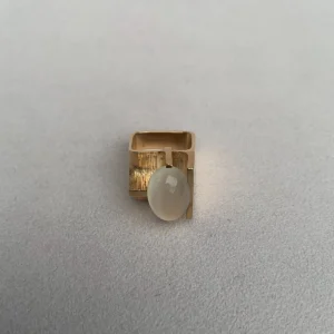 HELLMAN VINTAGE RING MED HVIT MÅNESTEN