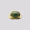 HELLMAN VINTAGE RING MED JADE