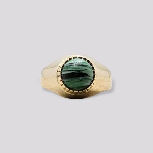 HELLMAN VINTAGE RING MED MALAKITT