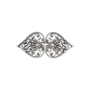 HÅRSPENNE HJERTEFILIGRAN LITEN OKSIDERT SØLV