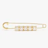 IZABEL DISPLAY BROSJE COLORFUL GREEN WHITE