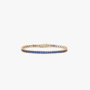 IZABEL DISPLAY TENNIS ARMBÅND SQUARE BLUE