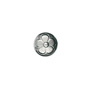 KNAPP M.BUNN OKSIDERT 17MM