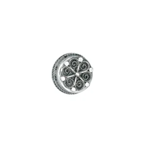 KNAPP 18MM OKSIDERT