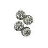 MANSJETTKNAPPER 15MM OKSIDERT