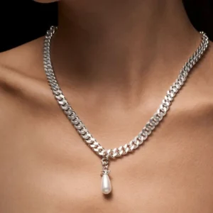 MARIA NILSDOTTER KJEDE CHUNKY CHAIN DROP