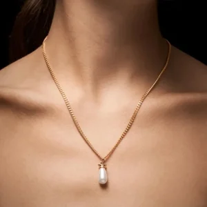 MARIA NILSDOTTER KJEDE PEARL TEAR