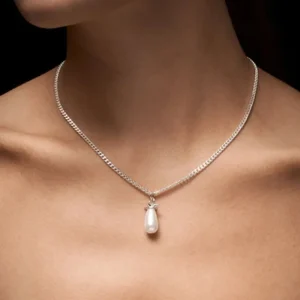 MARIA NILSDOTTER KJEDE PEARL TEAR