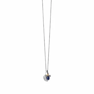 OLE LYNGGAARD ANHENG LOTUS SPIRE LAPIS LAZULI SØLV