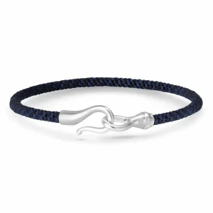OLE LYNGGAARD ARMBÅND LIFE HERRE MIDNIGHT SØLV