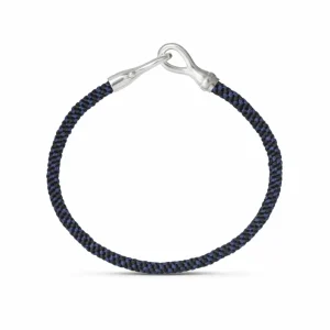 OLE LYNGGAARD ARMBÅND LIFE HERRE MIDNIGHT SØLV