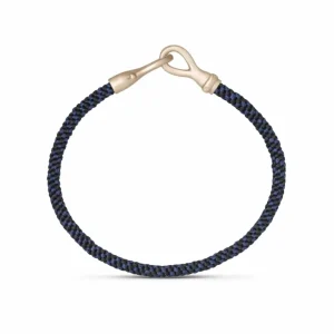 OLE LYNGGAARD ARMBÅND LIFE HERRE MIDNIGHT HVITTGULL