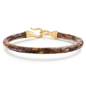 OLE LYNGGAARD ARMBÅND LIFE 6MM GULTGULL