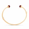 OLE LYNGGAARD ARMRING NATURE CERISE TURMALIN
