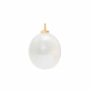 OLE LYNGGAARD CABOCHON DROPS VEDHENG TIL ØREPYNT PERLE