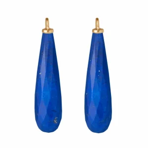 OLE LYNGGAARD FACETED DROPS VEDHENG LITEN TIL ØREPYNT LAPIS LAZULI