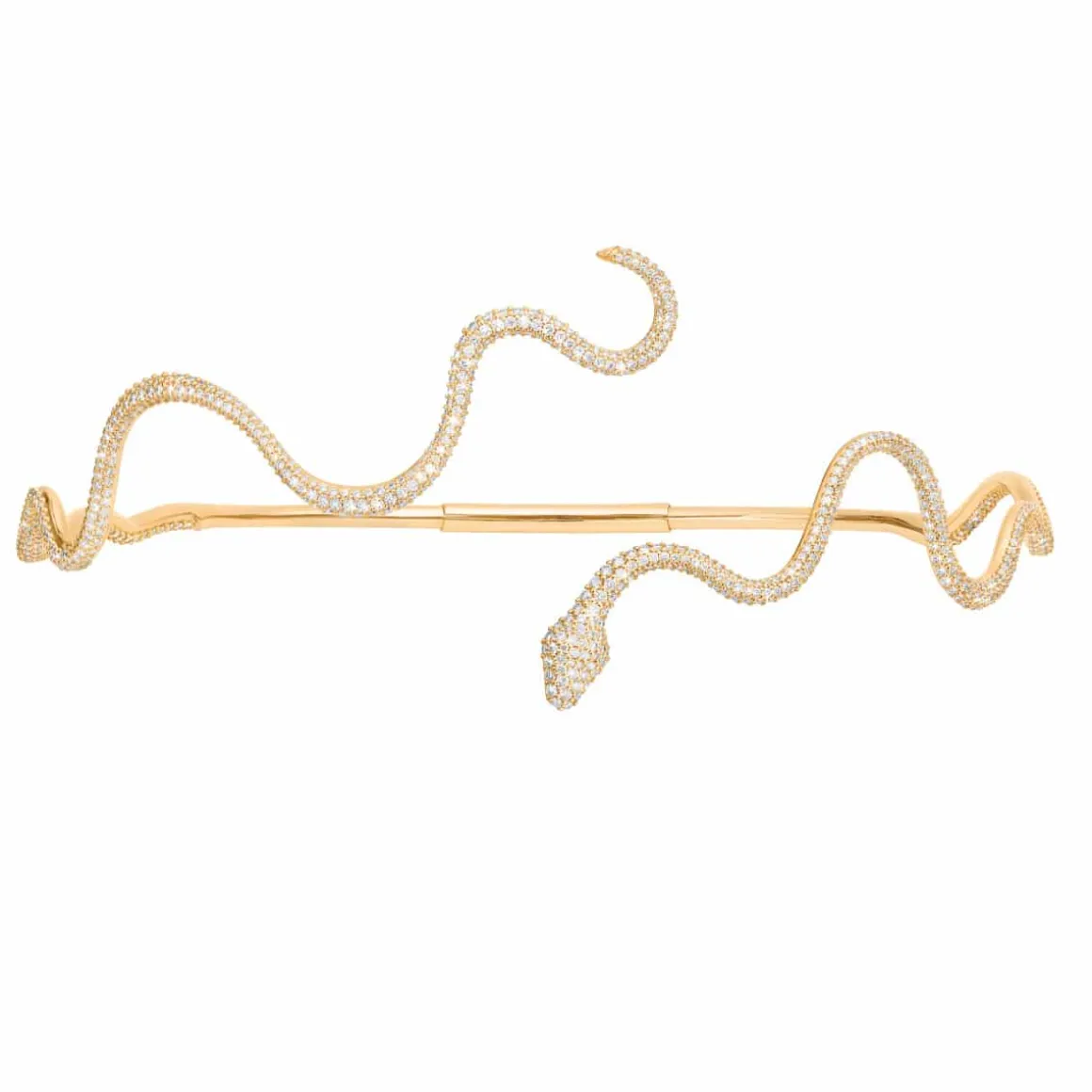 ole_lynggaard_halsring_sn_0.webp OLE LYNGGAARD HALSRING SNAKES SPECIAL PIECE PAVÉ