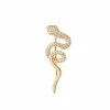 OLE LYNGGAARD ØREDOBBER SNAKES LITEN PAVÉ