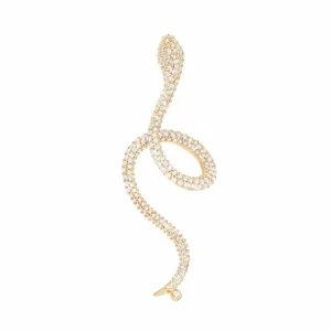 OLE LYNGGAARD ØREDOBBER SNAKES PAVÉ