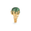 OLE LYNGGAARD RING BOHO SPECIAL PIECE STOR TURMALIN