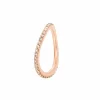 OLE LYNGGAARD RING LOVE BANDS BUET BRUNE DIAMANTER ROSEGULL