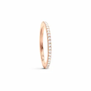 OLE LYNGGAARD RING LOVE BANDS RETT ROSEGULL