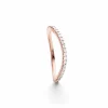 OLE LYNGGAARD RING LOVE BANDS BUET ROSEGULL