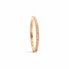 OLE LYNGGAARD RING LOVE BANDS RETT BRUNE DIAMANTER