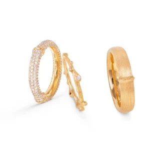 OLE LYNGGAARD RING NATURE PAVÉ