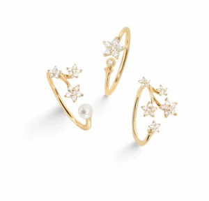 OLE LYNGGAARD RING SHOOTING STARS SMAL