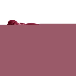 OLE LYNGGAARD SKINNARMBÅND LYS WINE RED