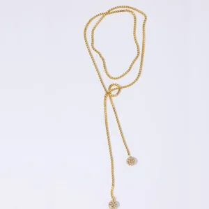PEARL OCTOPUSS.Y KJEDE CRYSTAL SPHERE TIE