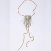 PEARL OCTOPUSS.Y KJEDE FRINGE BOLO TIE