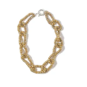 PEARL OCTOPUSS.Y KJEDE GOLDEN TIRE NECKLACE