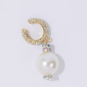 PEARL OCTOPUSS.Y MOON EARCUFF