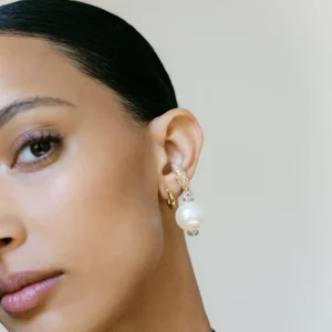 PEARL OCTOPUSS.Y MOON EARCUFF
