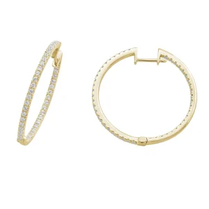 ØREINGER DIAMANT 0.76CT