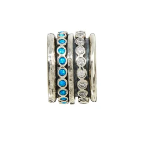 SAMARI RING SØLV OPAL