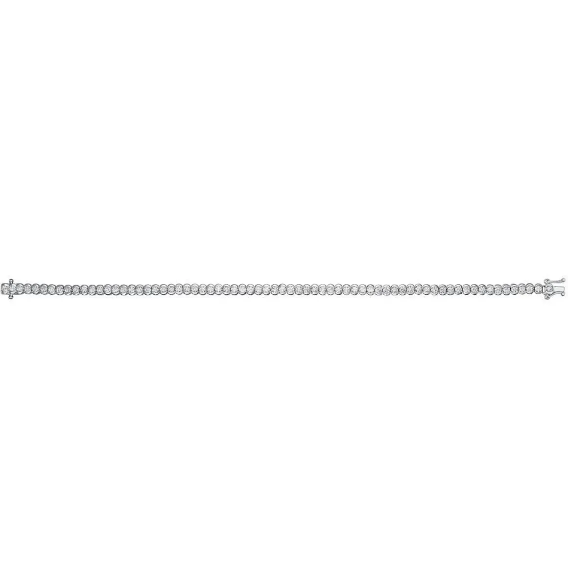 tennisarmbnd_hvittgull_ct_2-2.webp TENNISARMBÅND HVITTGULL 3,00CT HALF BEZEL