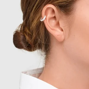 TOM WOOD EAR CUFF SLIM ZIRKONIA