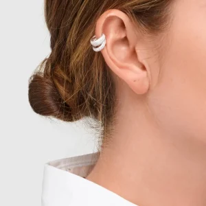 TOM WOOD EAR CUFF THICK ZIRKONIA