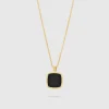 TOM WOOD HALSKJEDE CUSHION BLACK ONYX