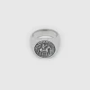 TOM WOOD RING COIN SØLV