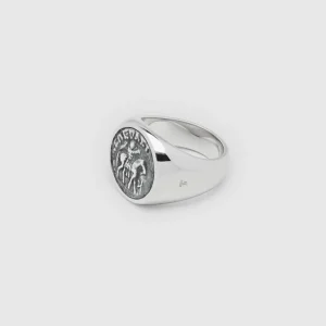 TOM WOOD RING COIN SØLV
