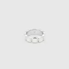 TOM WOOD RING CUSHION BAND WHITE MOP