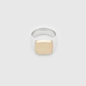 TOM WOOD RING GUSION GOLD TOP