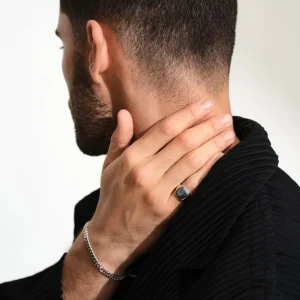 TOM WOOD RING KAY LARVIKITE