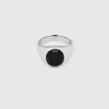 TOM WOOD RING LIZZIE POLISHED ONYX